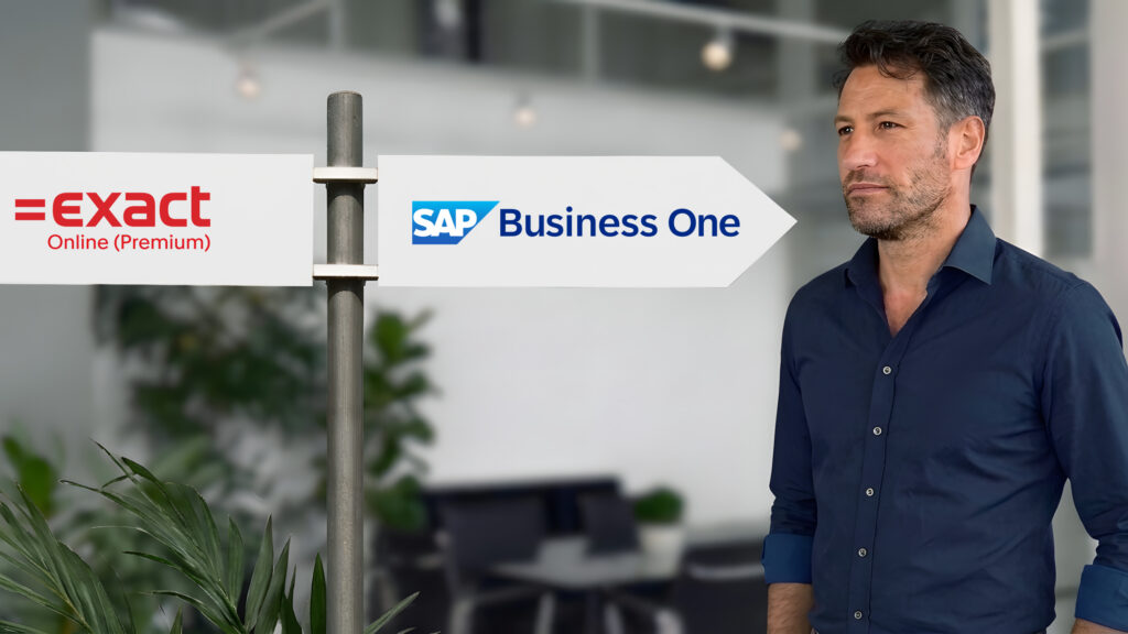 SAP Business One versus Exact Online Premium