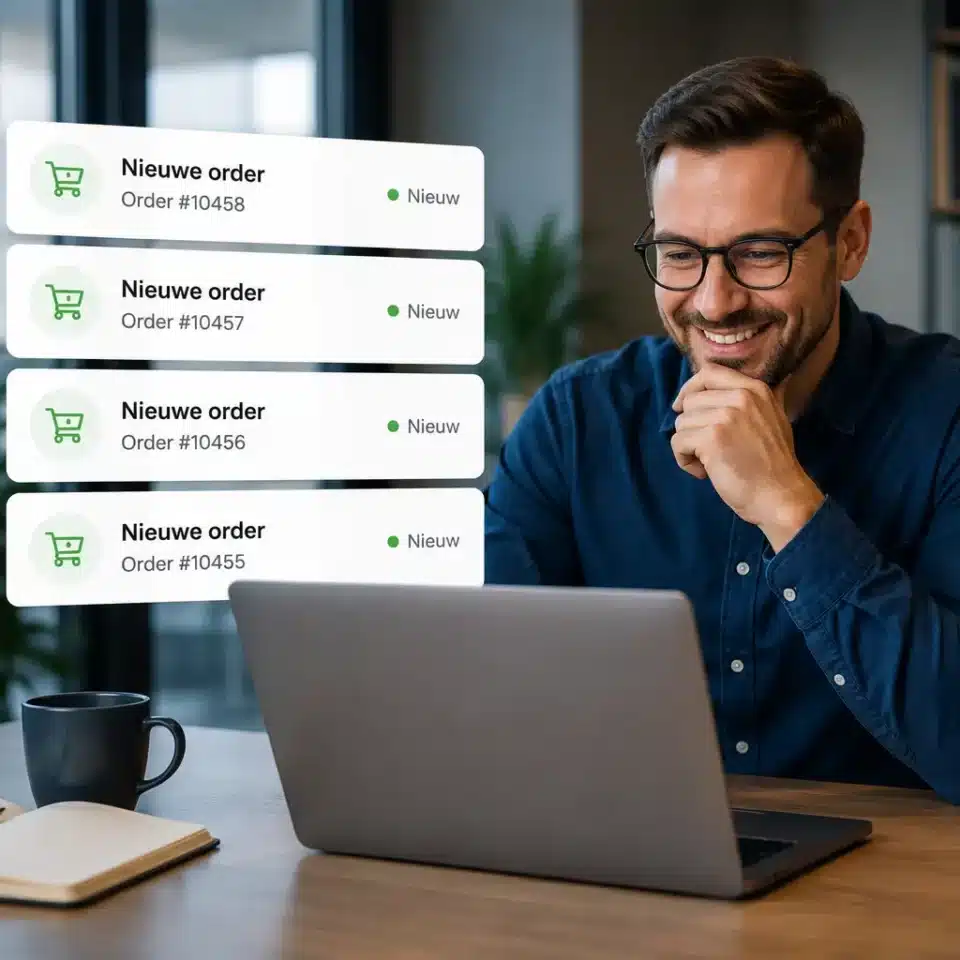 lij met webshop koppeling van SAP B1